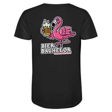 img-of-T-Shirt "Drinking Flamingo"