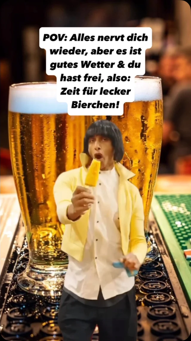 Biergarten + Ich = gute Laune 🥹🍻 #bierbachelormeme#teddyteclebrhan#leckerbierchen
